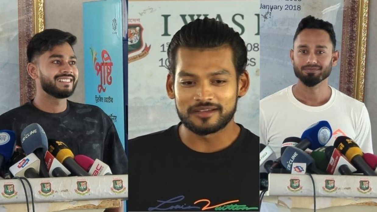 মিরাজ ও শান্ত