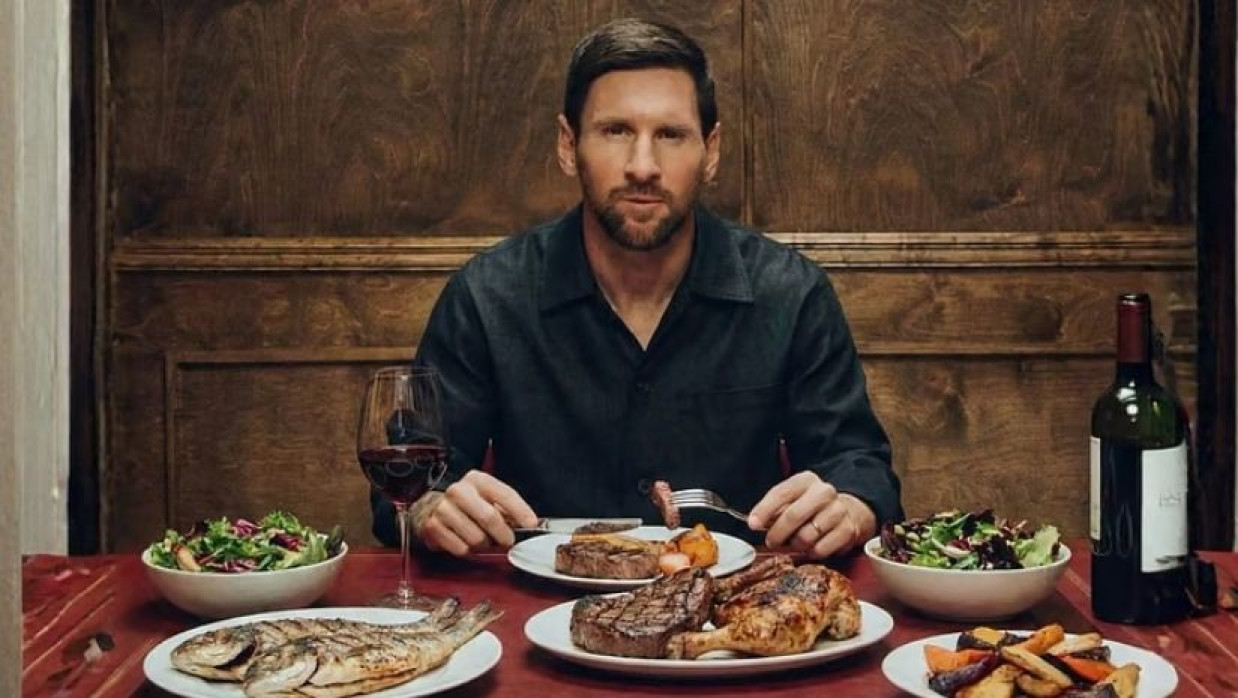 মেসির খাদ্যভাস