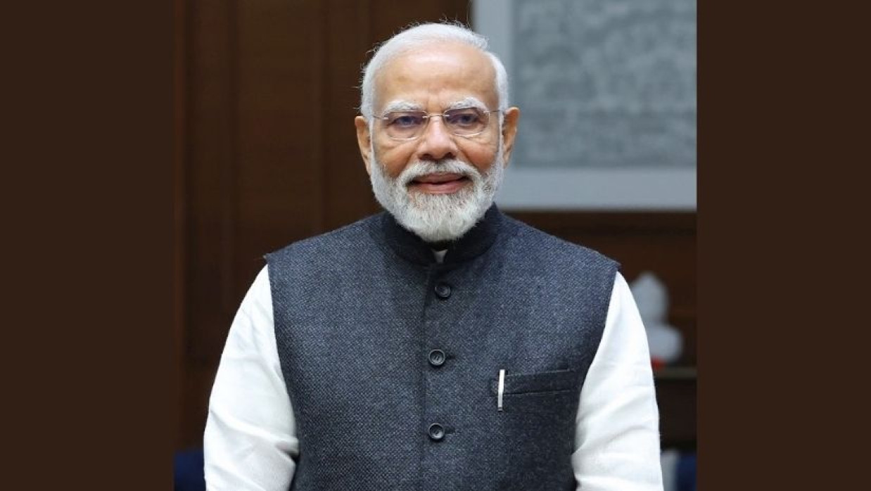 ভারতের প্রধানমন্ত্রী নরেন্দ্র মোদি
