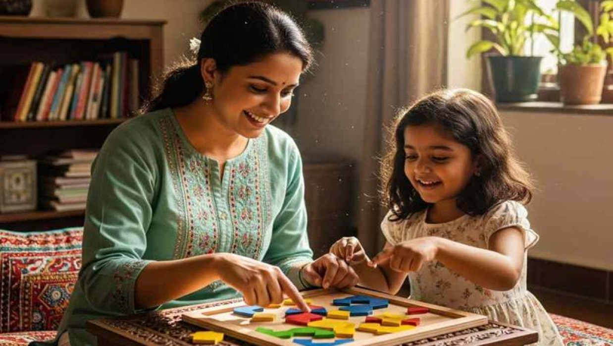 খেলার ছলেও শিশুদের অনেক বিষয়ে শিক্ষা দেওয়া যায়