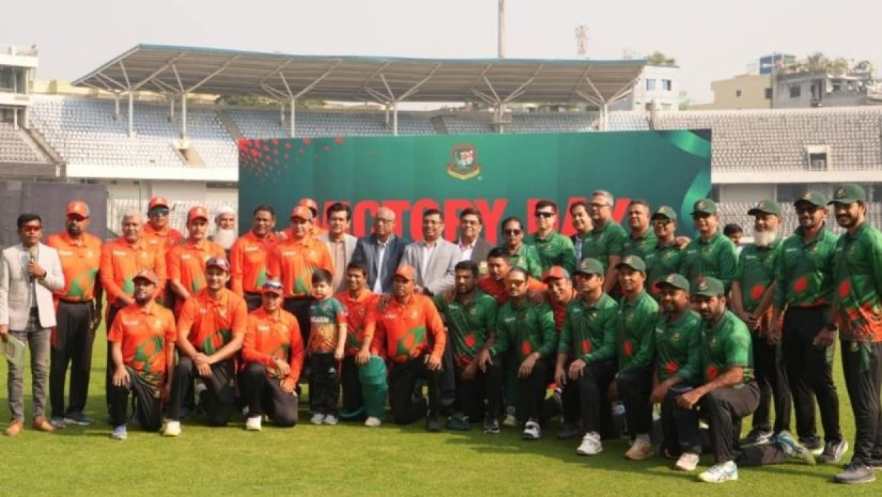 বিজয় দিবসে বিশেষ ক্রিকেট ম্যাচ