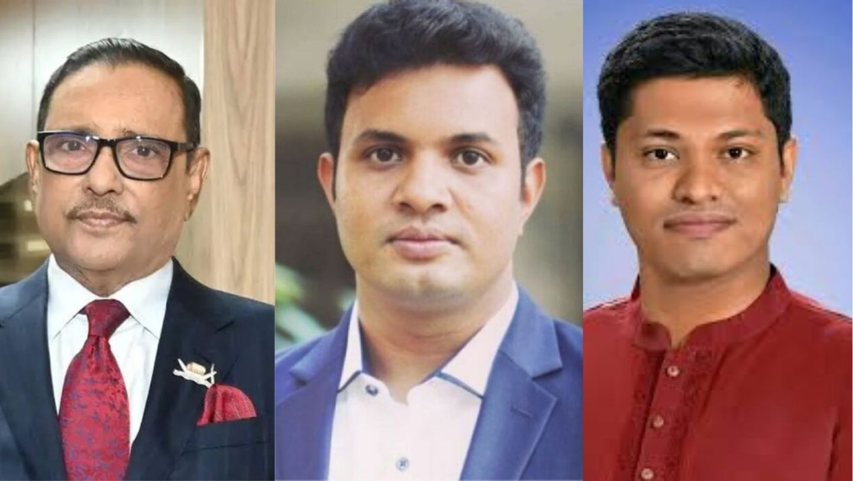 ওবায়দুল কাদের, সাদ্দাম হোসেন ও শেখ ওয়ালী আসিফ ইনান