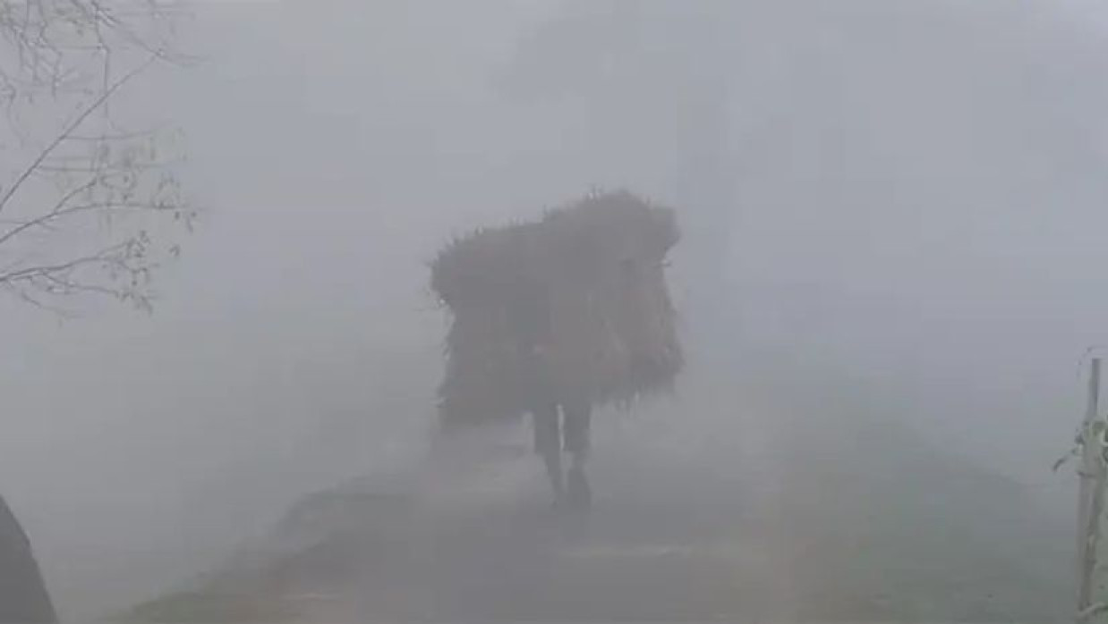 কুড়িগ্রামে ঠান্ডায় বিপর্যস্ত জনজীবন