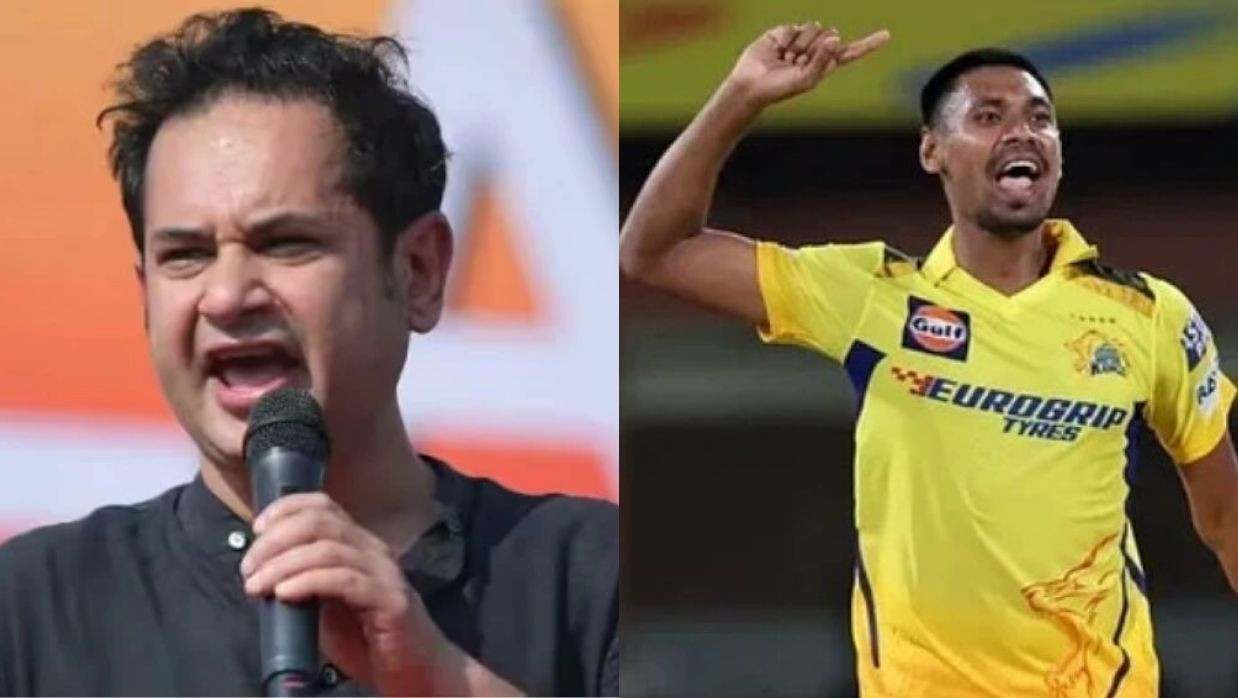 প্রদ্যোত কিশোর মাণিক্য দেববর্মা ও মুস্তাফিজুর রহমান