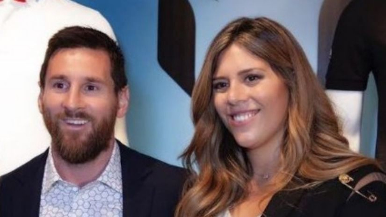 লিওনেল মেসি ও তার বোন মারিয়া সোল মেসি