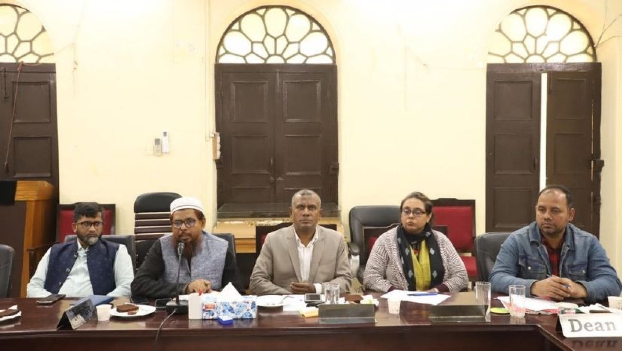 জকসু নির্বাচন বাস্তবায়নে উচ্চপর্যায়ের সভা অনুষ্ঠিত হয়েছে