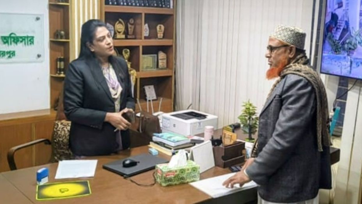 এবি পার্টির মনোনীত প্রার্থী আব্দুল্লাহ বাদশা