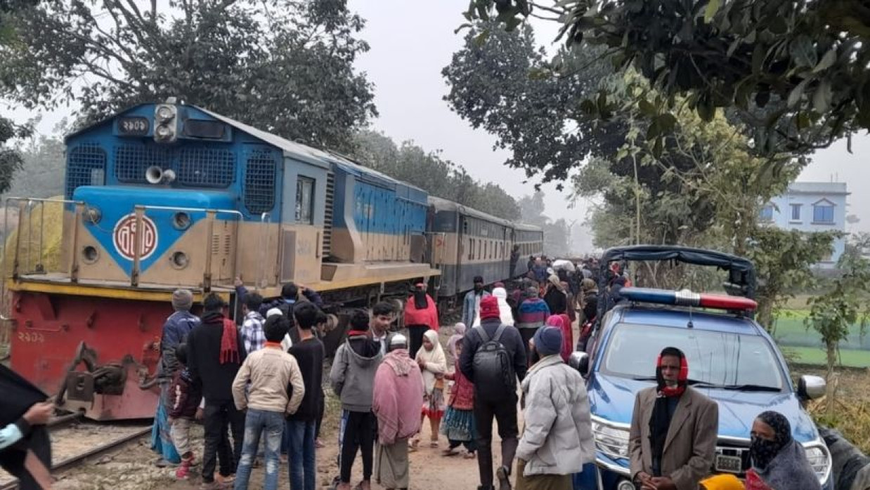 রেললাইনে নাশকতা