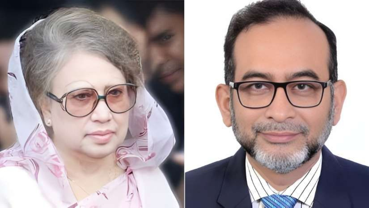 বেগম খালেদা জিয়া ও বিএমইউ উপাচার্য