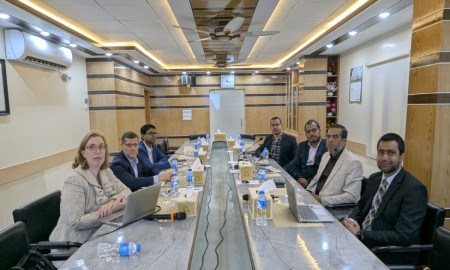 জামায়াত নেতাদের সঙ্গে আইআরআই প্রতিনিধি দলের সৌজন্য সাক্ষাৎ