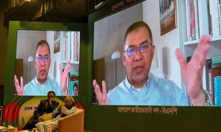 নেতাকর্মীদের দেশ রক্ষার যুদ্ধে নামার নির্দেশ তারেক রহমানের