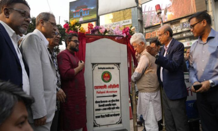 ভারতীয় দূতাবাসসংলগ্ন সড়কের নাম ‘ফেলানী অ্যাভিনিউ’, উদ্বোধন হলো আজ