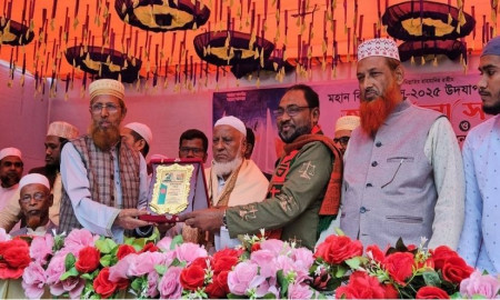 জামায়াতের উদ্যোগে মুক্তিযোদ্ধাদের গণসংবর্ধনায়