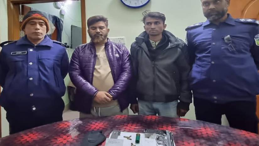 ময়মনসিংহে মাদকবিরোধী অভিযানে পিস্তলসহ বিএনপি নেতা গ্রেপ্তার