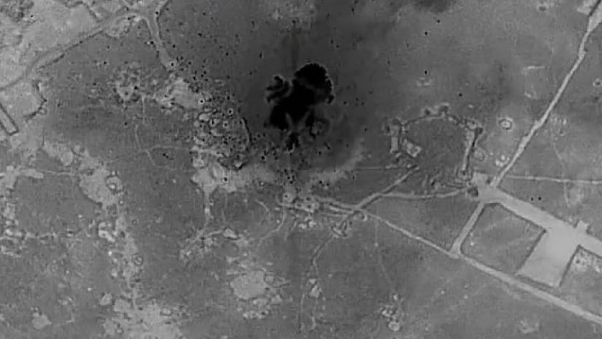 সিরিয়ার বিভিন্ন লক্ষ্যবস্তুতে যুক্তরাষ্ট্রের হামলা