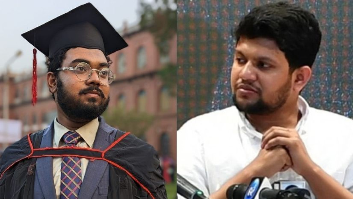 আল আমিন রাকিব তনয় ও সাবেক উপদেষ্টা মাহফুজ আলম