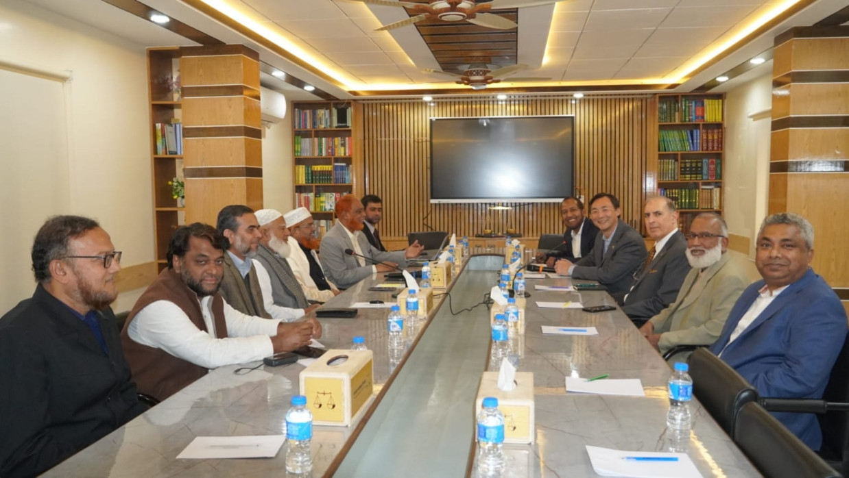 জামায়াত আমিরের সঙ্গে বৈঠক