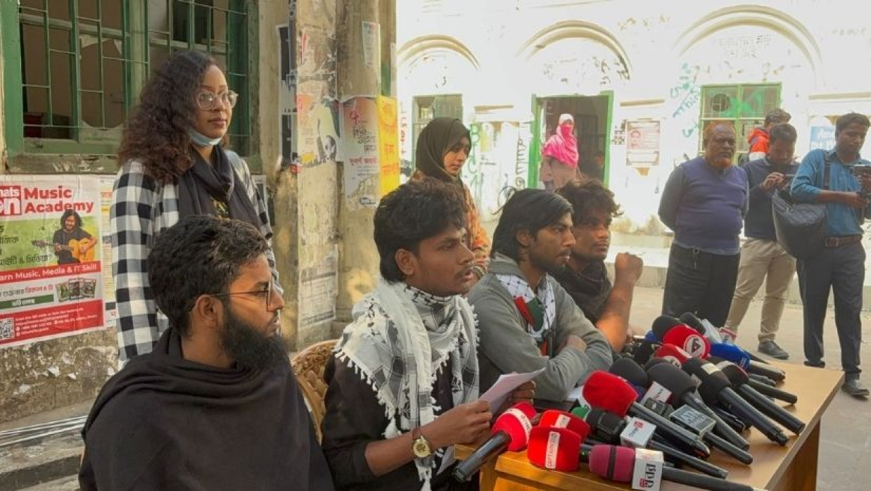 শহীদ ওসমান হাদি স্মৃতি বইমেলা-২০২৬ আয়োজকদের সংবাদ সম্মেলন