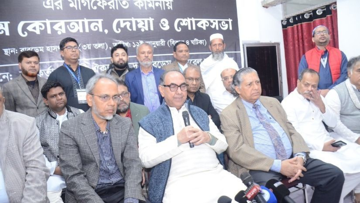 দেশপ্রেমিক শক্তির বিরুদ্ধে একটি মহল ষড়যন্ত্র করছে: মির্জা আব্বাস