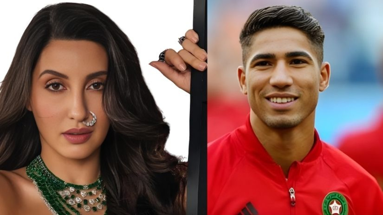  আশরাফ হাকিমি ও নোরা ফাতেহি