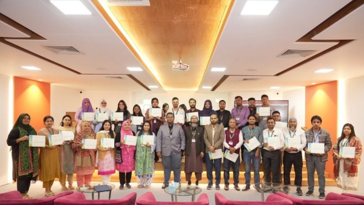 ইউআইইউতে টেকসই উন্নয়ন বিষয়ক প্রশিক্ষণ অনুষ্ঠিত