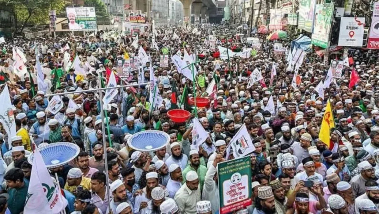 ইসলামপন্থী দলের সমাবেশ