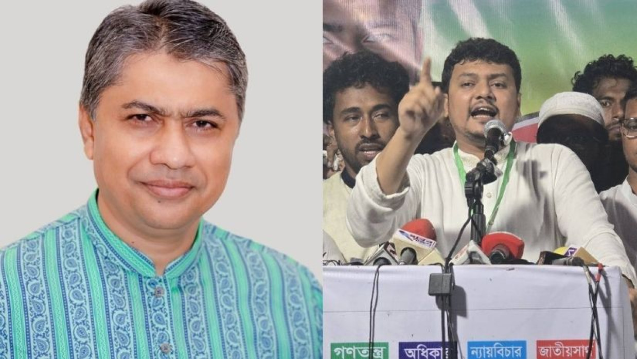 হাসান মামুন এবং কৃষিবিদ শহিদুল ইসলাম ফাহিম