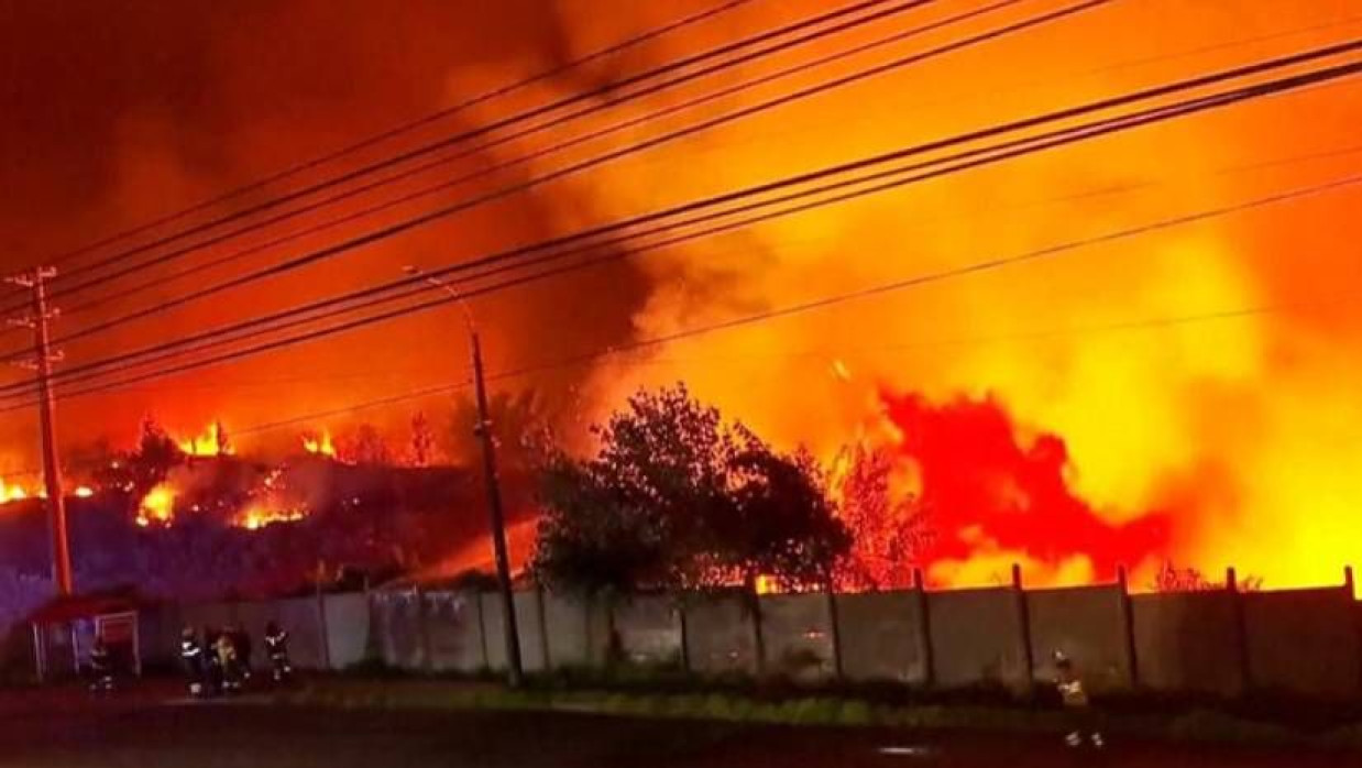 দাবানলে পুড়ে গেছে ৫০ হাজার একর এলাকা