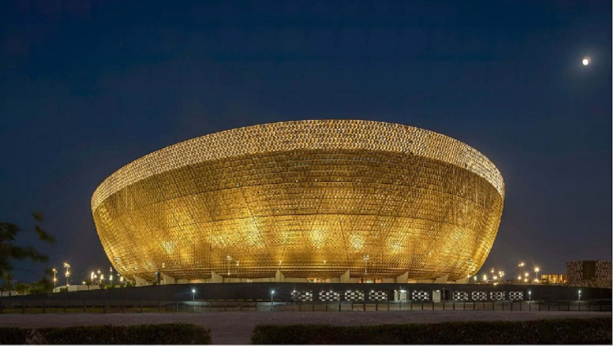 কাতারের লুসাইল স্টেডিয়াম