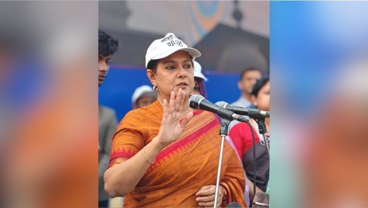 পরিবেশ, বন ও জলবায়ু পরিবর্তন, তথ্য ও সম্প্রচার এবং পানিসম্পদ উপদেষ্টা সৈয়দা রিজওয়ানা হাসান