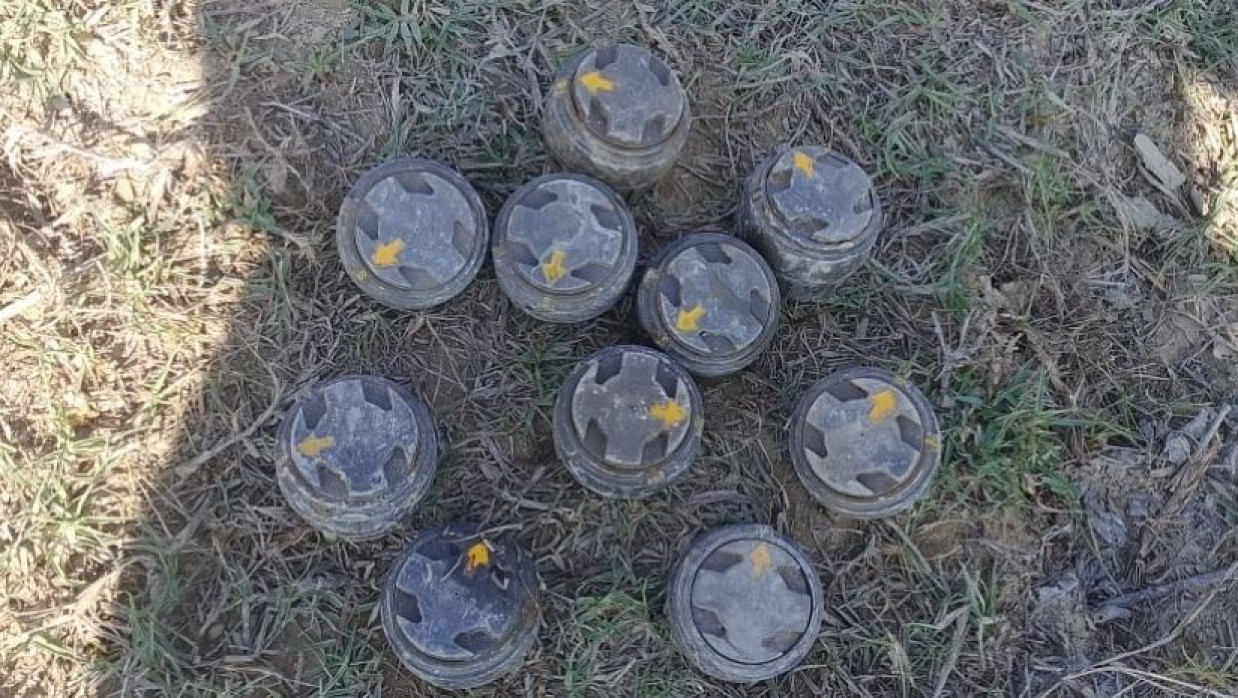 টেকনাফ সীমান্তে ১০টি স্থলমাইনের চাপ প্লেট উদ্ধার