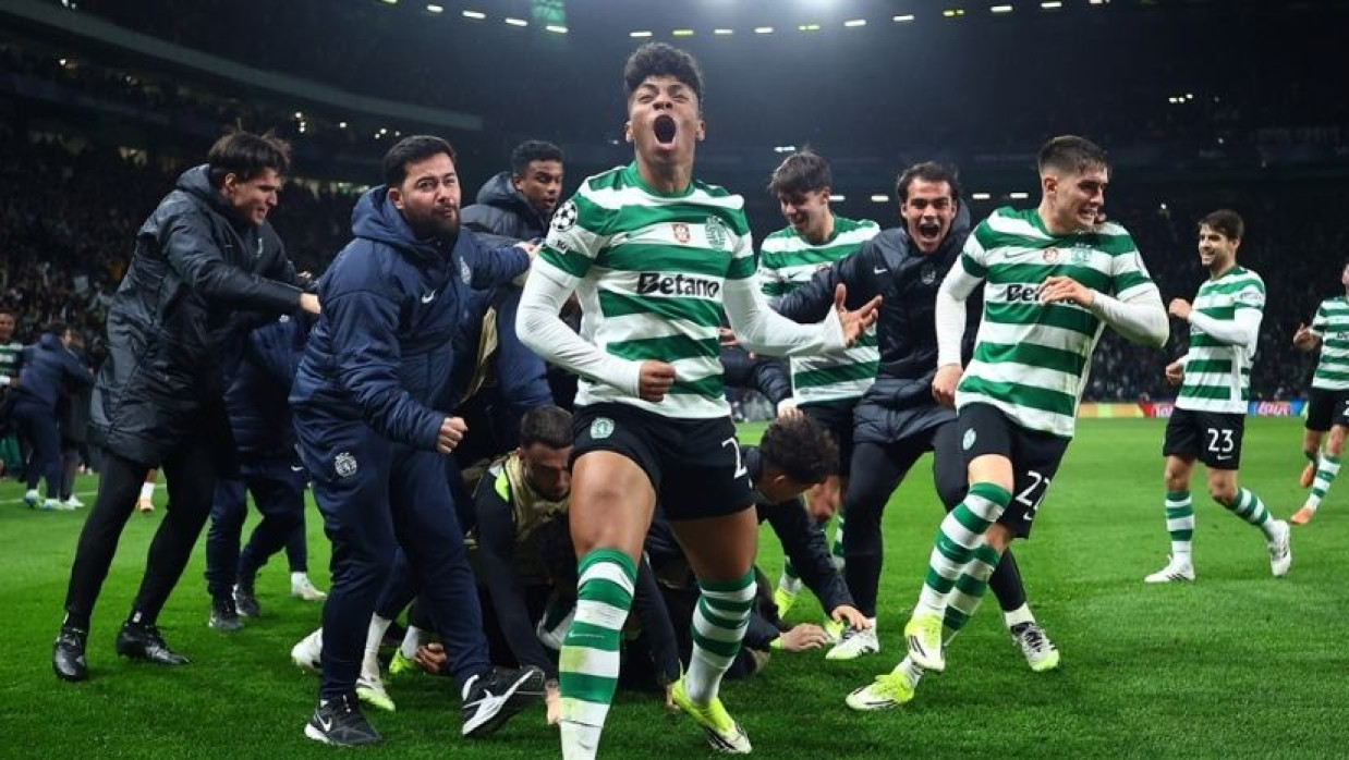 স্পোর্তিং সিপির উদযাপন