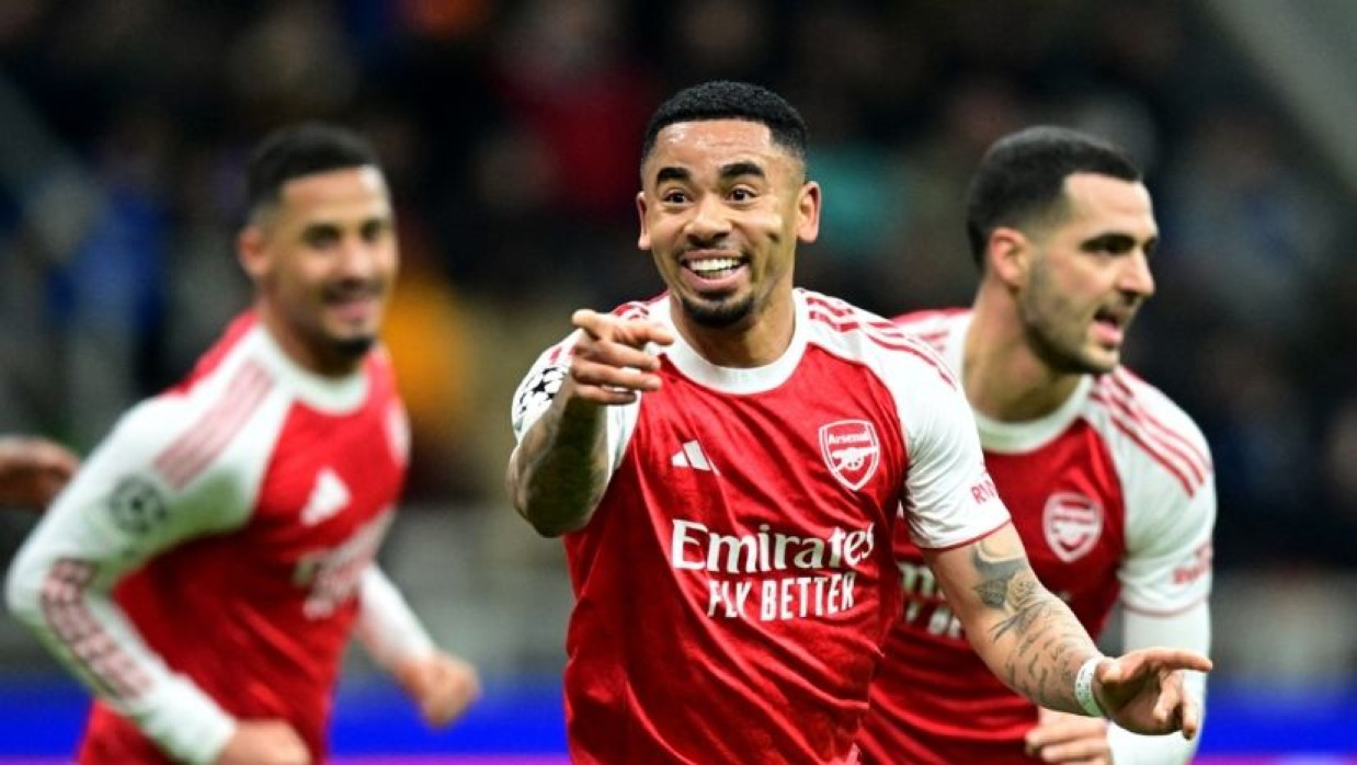 গাব্রিয়েল জেসুসের উদযাপন