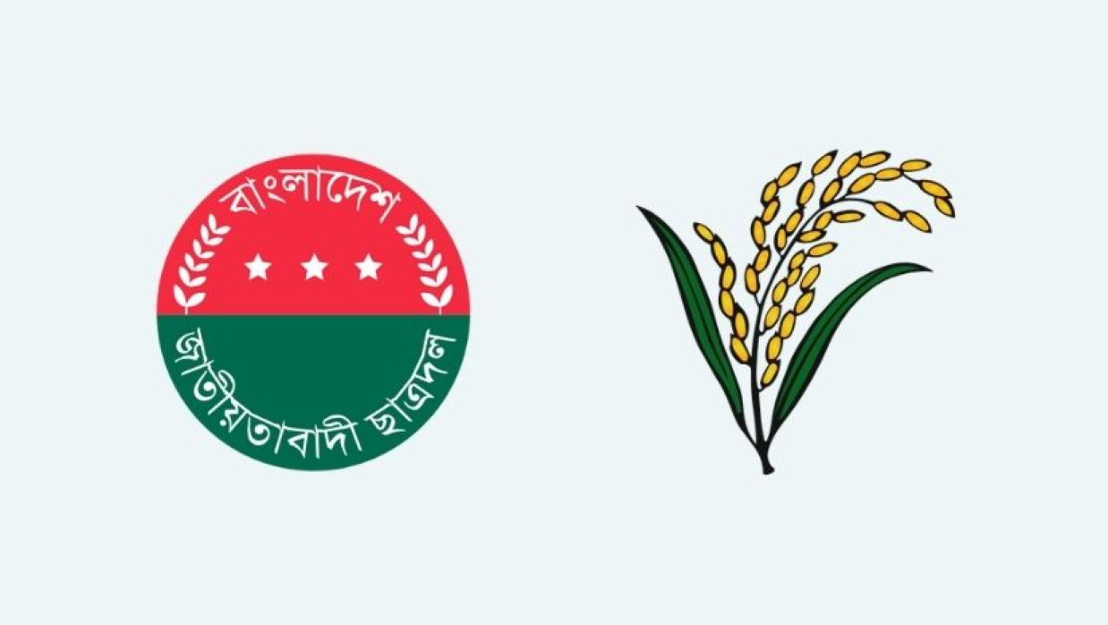 ছাত্রদল লোগো ও ধানের শীষ প্রতীক