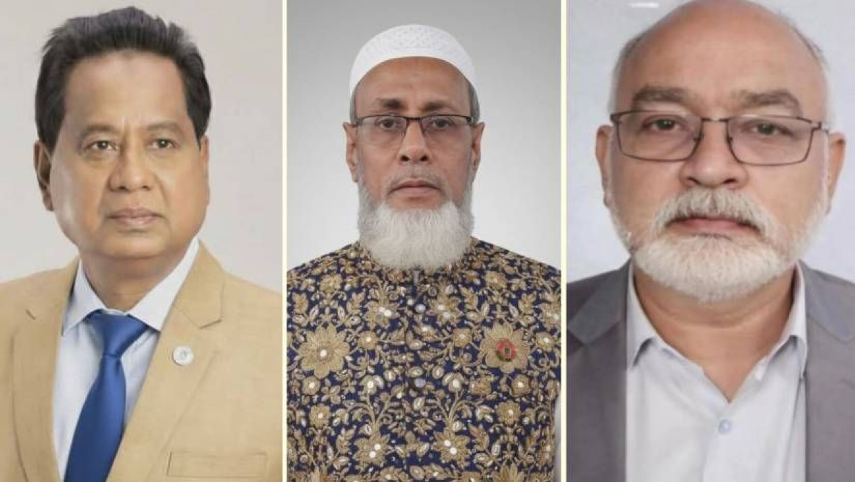 এবিএম মোশাররফ হোসেন, মোস্তাফিজুর রহমান, জহির উদ্দিন আহমেদ