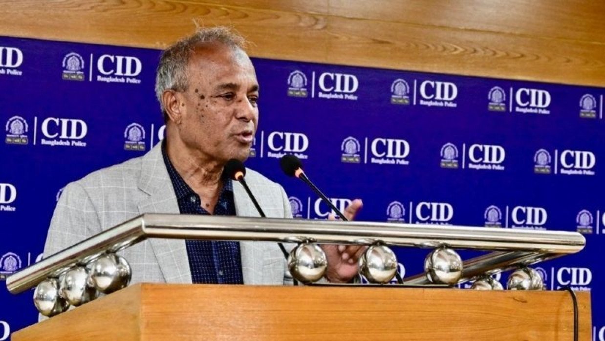 বক্তব্য রাখছেন স্বরাষ্ট্র উপদেষ্টা লেফটেন্যান্ট জেনারেল মো. জাহাঙ্গীর আলম চৌধুরী