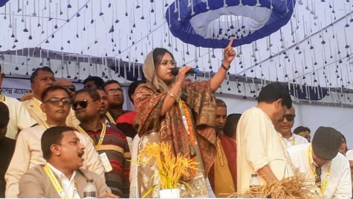 বিএনপি প্রার্থী ডা. সানসিলা জেবরিন প্রিয়াঙ্কা 