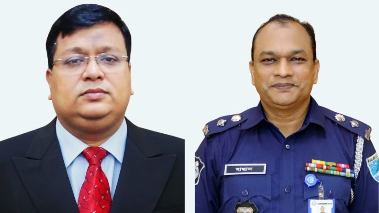বাগেরহাটের জেলা প্রশাসক ও পুলিশ সুপার