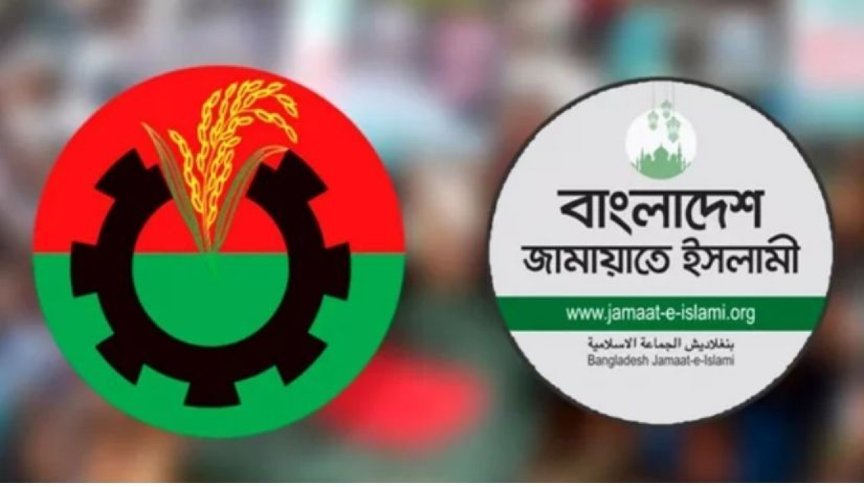 বিএনপি ও জামায়াতের লোগো