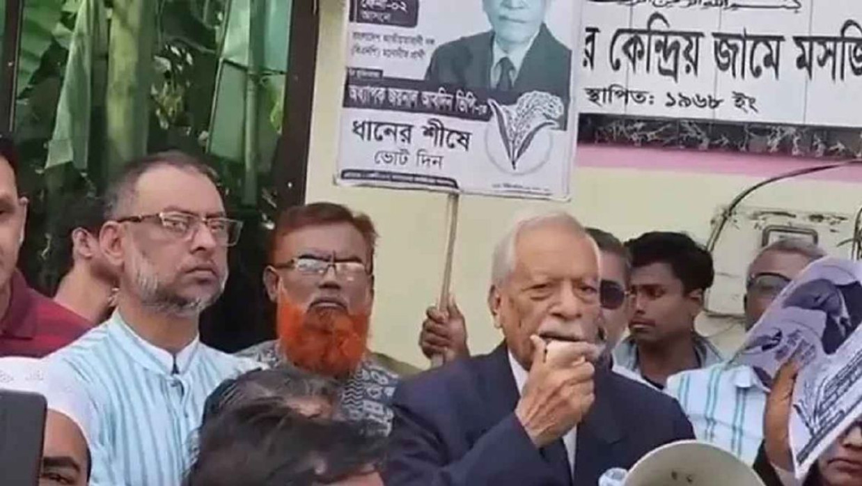 বিএনপি প্রার্থী জয়নাল আবদিন