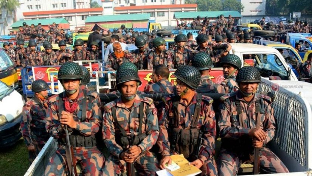 নির্বাচন ঘিরে তিন জেলায় বিজিবি মোতায়েন