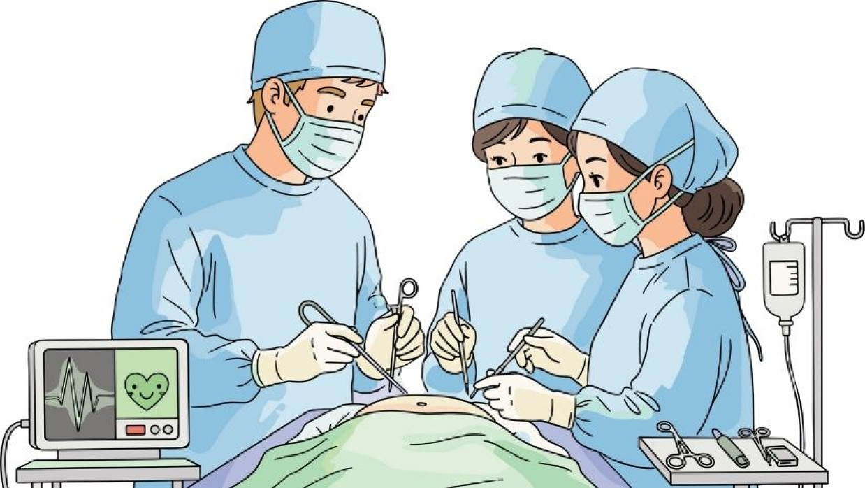 সিজারিয়ান অস্ত্রোপচারের প্রতীকী ছবি