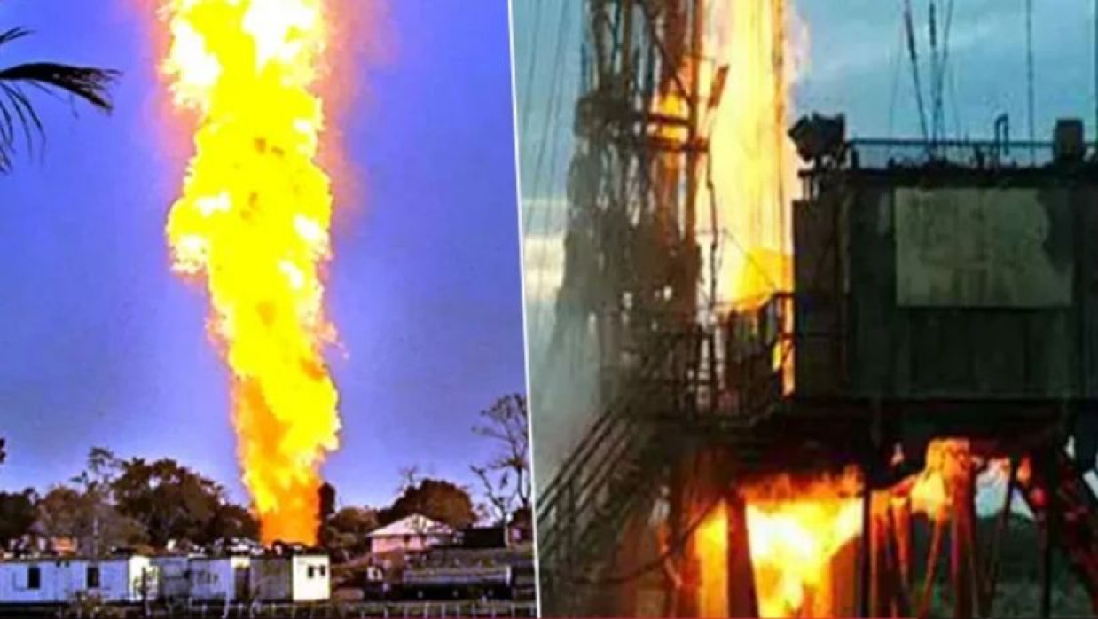 টেংরাটিলা গ্যাসক্ষেত্রে বিস্ফোরণ