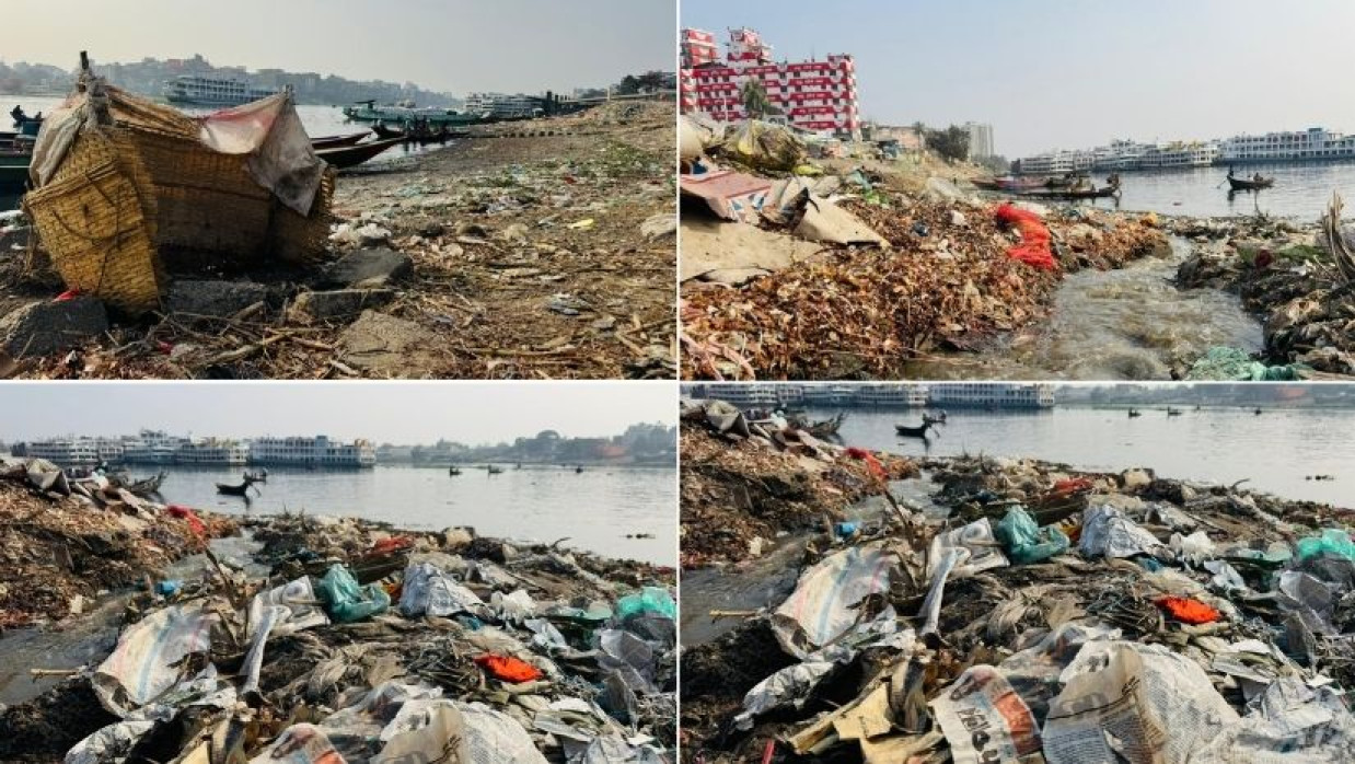 ধুঁকছে বুড়িগঙ্গা