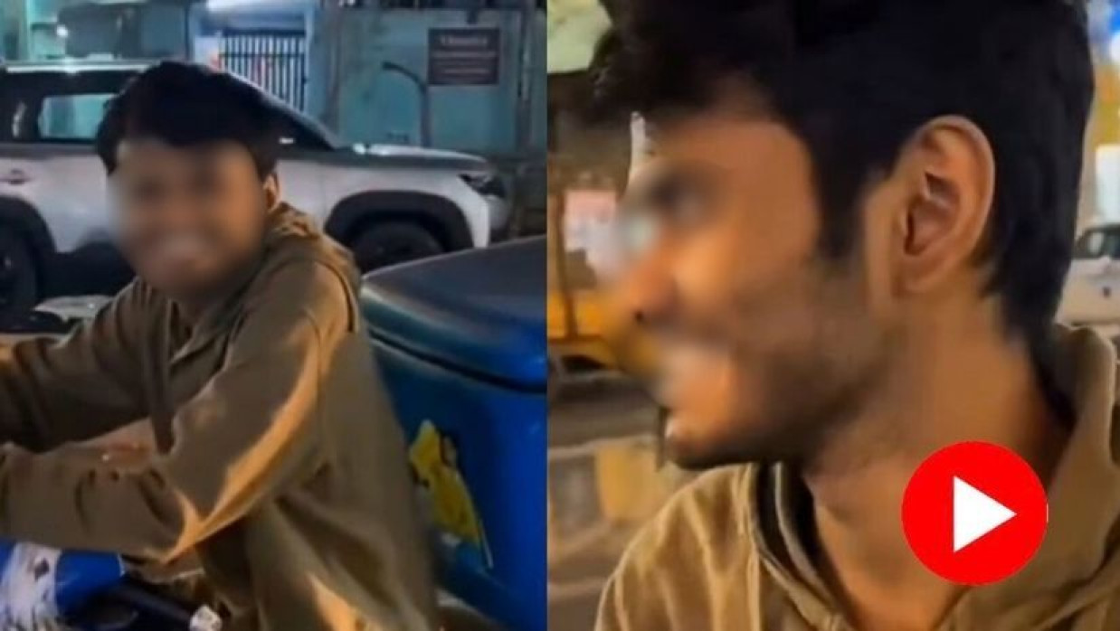 পিৎজা ডেলিভারির কাজ করেন তরুণ, রাস্তায় দেখে স্কুল বান্ধবীর তাচ্ছিল্যের ভাইরাল ভিডিও