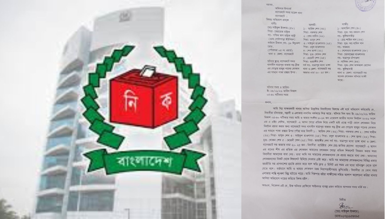 বাগেরহাটে নির্বাচনী প্রচারে বাধা ও প্রাণনাশের হুমকির অভিযোগ