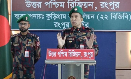 এক মাসে রংপুর রিজিয়নে সাড়ে ৭ কোটি টাকার চোরাচালান পণ্য জব্দ