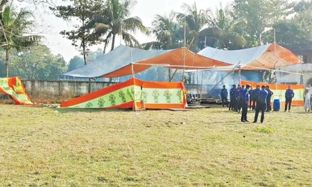 খালেদা জিয়ার জন্য দোয়া মাহফিলে হামলা ও খাবার লুট