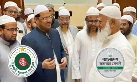 সংবাদ সম্মেলন স্থগিত করতে অনুরোধ করেছিলেন চরমোনাই পীর!