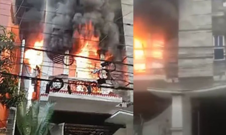উত্তরায় আবাসিক ভবনে আগুনে নিহত ৫